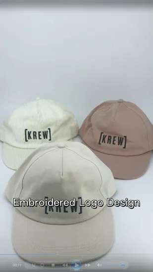 Boné de beisebol em branco para pai esportivo de promoção personalizada com 6 painéis